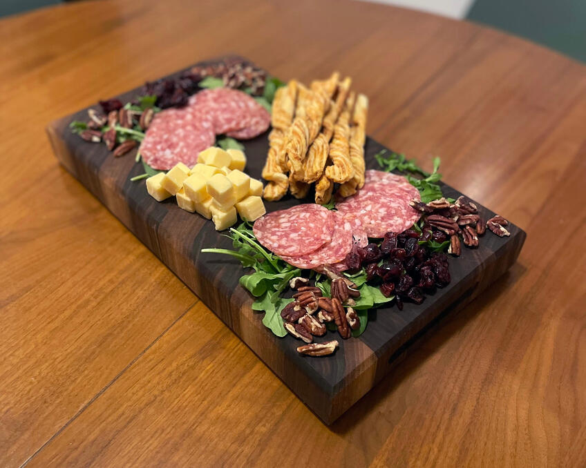Walnut End-grain Charcuterie Board